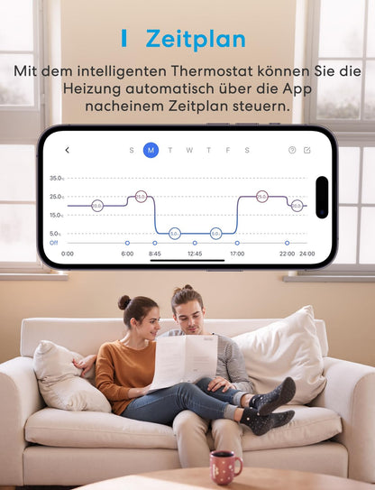 Meross WLAN Smart Thermostat Boiler Fussbodenheizung