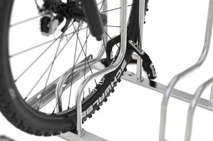 Standparker einseitig – 4 Fahrräder, 1400mm, vollverzinkt, zerlegt