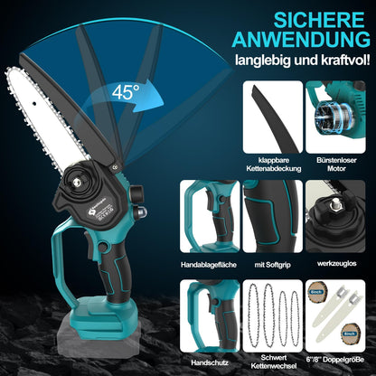 Realtopdo Akku Astsäge 15/20cm – Makita 18V kompatibel Solo