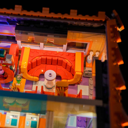 LocoLee Licht Set für Lego 10352 The Simpsons Krusty Burger