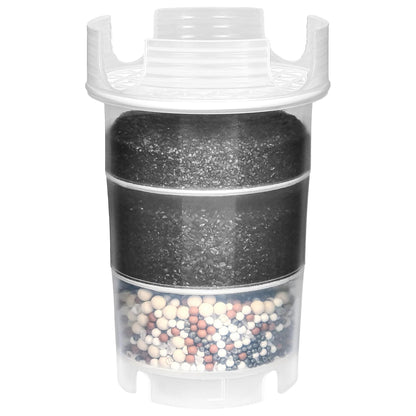 Acala Quell Wasserfilter Kartuschen 6-Monatspaket mit Microschwamm