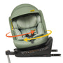 Jovikids i-Size Kindersitz Reboarder – 360° ISOFIX 40-150cm. Ergonomischer, dunkler Sitz; 360° drehbarer Reboarder für sicheren i-Size Transport.