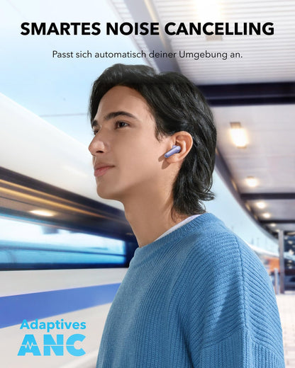 soundcore P40i Wireless Earbuds mit Noise Cancelling, Bluetooth 5.3
