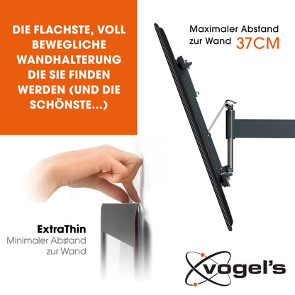 Vogel's Thin 525 Ultradünne TV-Wandhalterung schwenkbar 40-65 Zoll