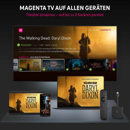 MagentaTV Stick 2. Gen. – 4K UHD Fernsehen & Streaming Player