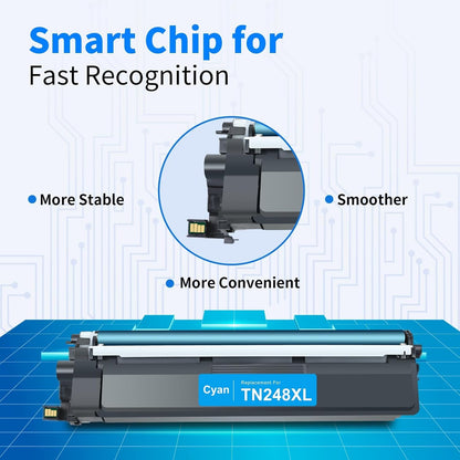 MYCARTRIDGE TN248XL Toner – Kompatibel Multipack 5-Stk.