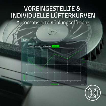 Razer Smart Cooling Laptop-Ständer – 14-18 Zoll Schwarz