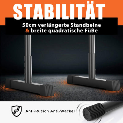 DH FitLife Dip Barren Calisthenics - Verstellbar 80-90 cm