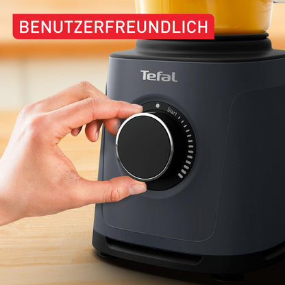 Tefal PerfectMix Essential Hochgeschwindigkeits-Standmixer - Grau 1200W