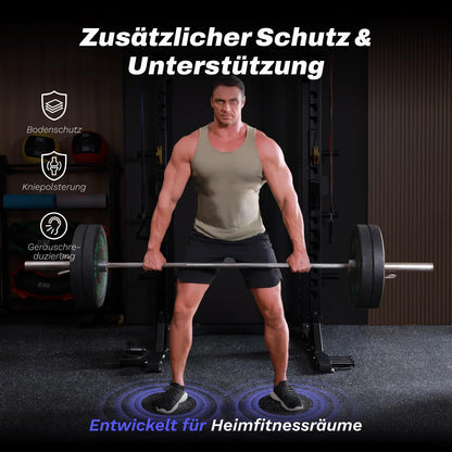 AIRHOP Fitness Puzzlematte Extra Dick - 6er Set 60x60x1.4cm