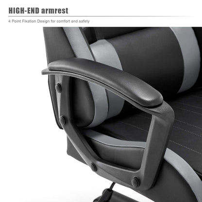 IntimaTe WM Heart Ergonomischer Gaming Bürostuhl – Grau
