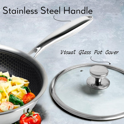 Innerwell Pfannenset 2-teilig Edelstahl Antihaft 24 & 28 cm