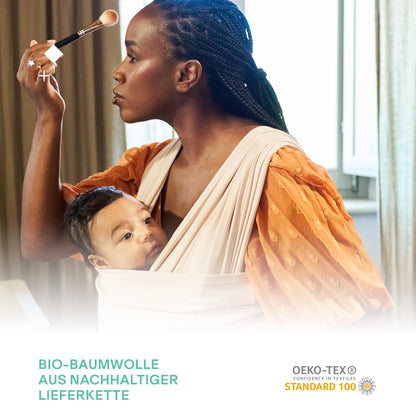 Koala Babycare elastisches Babytragetuch - einfach anzuziehen