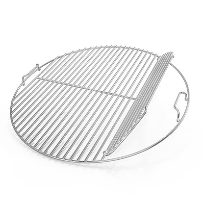 onlyfire Grillrost Edelstahl rund Ø 54,5 cm für Weber 57 cm Kugelgrill