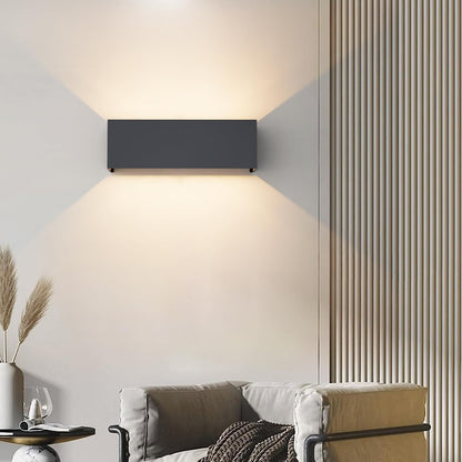 Klighten LED Aussenwandleuchte 30W Anthrazit, Up & Down, IP65