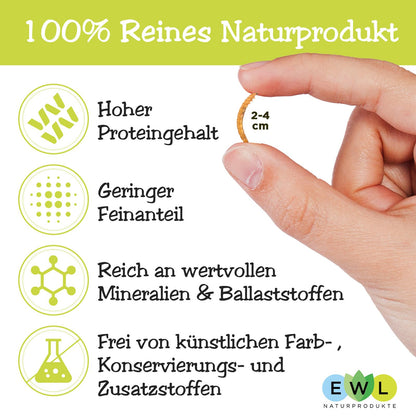 EWL Naturprodukte Mehlwürmer getrocknet Insektensnack 5kg