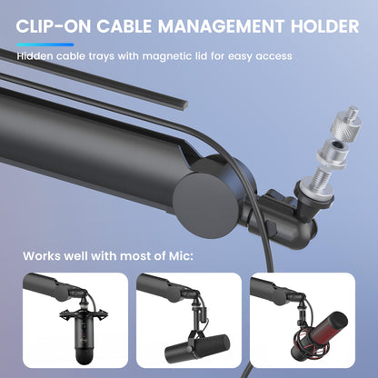 THRONMAX S8 Mikrofonarm für Streaming & Broadcasting