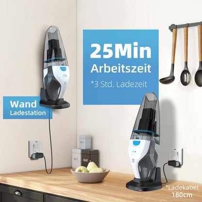 Anktel PowerClean2300 Akku-Handstaubsauger Nass & Trocken
