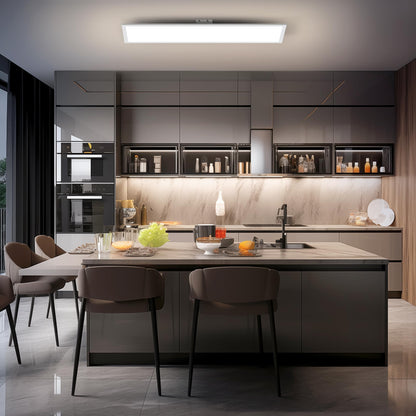 OTREN LED Deckenpanel 100x25cm Dimmbar - Fernbedienung