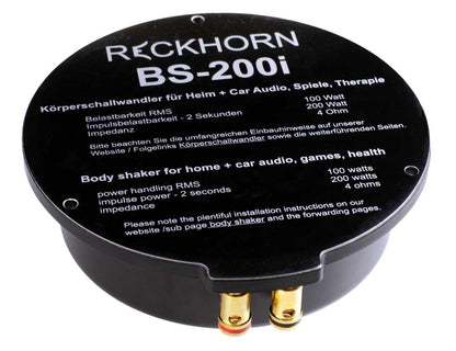Reckhorn Bassshaker Körperschallwandler - Heimkino Gaming