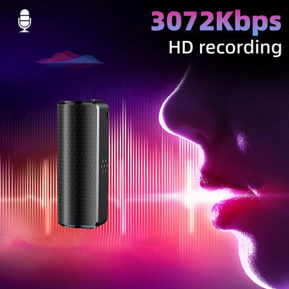 Hinne H-0716 Diktiergerät Mini mit Magnet, Sprachaktivierung & 64 GB