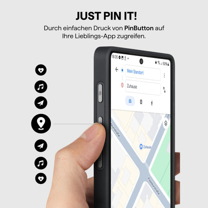 pitaka Samsung Galaxy S25 Ultra Aramid Schutzhülle - Schwarz/Grau