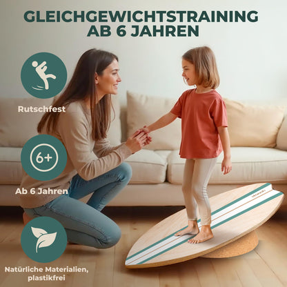 STAASH® Balance Board für Gleichgewicht & Fitness - Full Kit