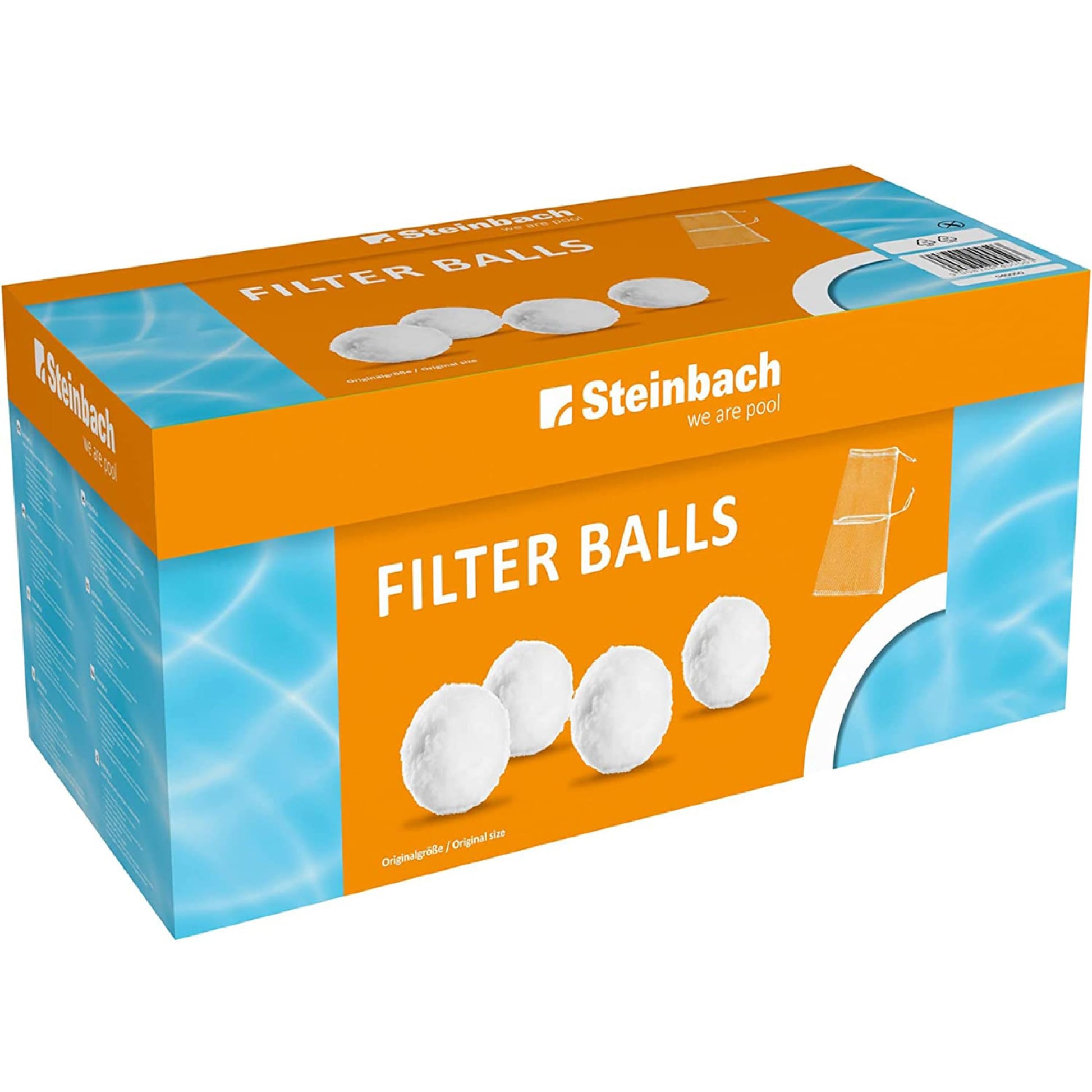 STEINBACH Filter Balls 2100 g – Filterbälle für Sandfilteranlagen