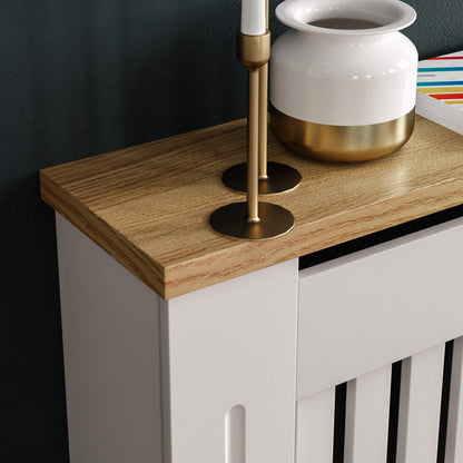 Vida Designs Arlington Heizkörperabdeckung – Weiss Mittel