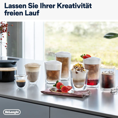 De'Longhi Eletta Explore Kaffeevollautomat Cold Brew, Dunkelgrau