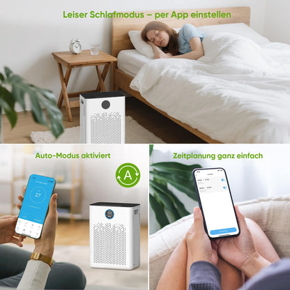 AeroSense SmartConnect Smart Home Luftreiniger - Grosse Räume HEPA H14