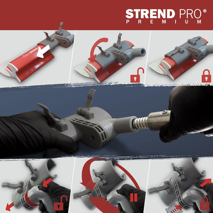 STREND PRO Flächenspachtel Set PREMIUM V2 – 5-tlg. Profi-Set