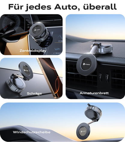 VICSEED Handyhalterung Auto Magnet für MagSafe, Vakuum-Saugnapf