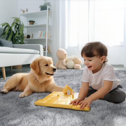 Sour Lemon Hochflor Teppich Grau – 200x300 cm, Waschbar