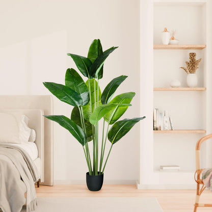 PASCH® Bananenbaum grosse Kunstpflanze – 160 cm, naturgetreu