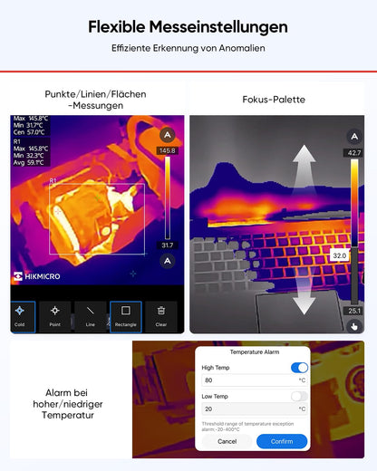 HIKMICRO Minie Wärmebildkamera Smartphone - USB-C/Lightning