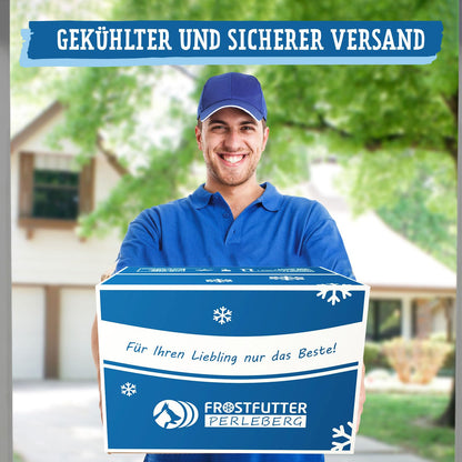 Frostfutter Perleberg Barf Highlight-Paket Hundefutter - 12kg Rind/Huhn