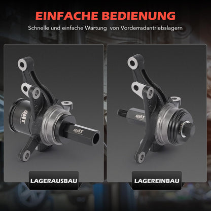 Orion Motor Tech Radlager Radnabe Abzieher Werkzeug Set - 24tlg