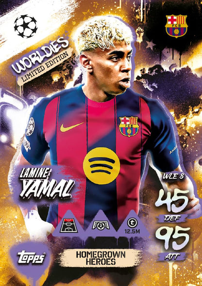 Topps UCC Match Attax 2025/26 Mini Tin Bundle mit allen 4 Mini-Dosen
