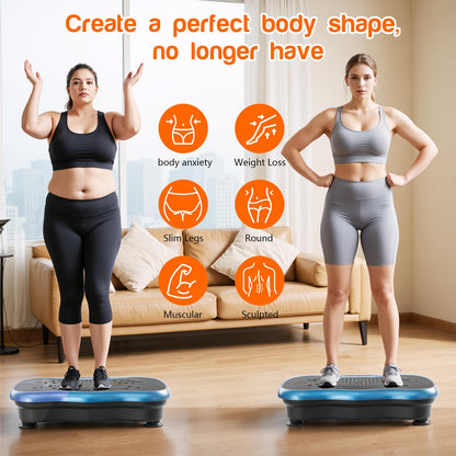 FitMotion PowerVibe 500 Vibrationsplatte - Intensiv-Workout