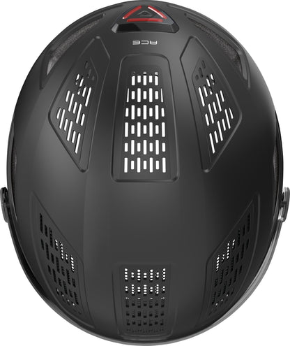 ABUS Hyban 2.0 ACE Fahrradhelm - Schwarz Matt XL
