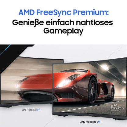 Samsung G5 C34G55TWWP Gaming Monitor, 34 Zoll, UWQHD, 165 Hz, 1000R