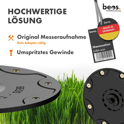 BEOS Tuning-Messerscheibe Ø 172 mm für Mammotion LUBA mini Mähroboter