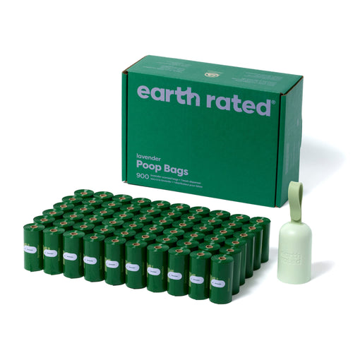 Earth Rated Hundekotbeutel-Spender mit 900 Beuteln, Lavendelduft
