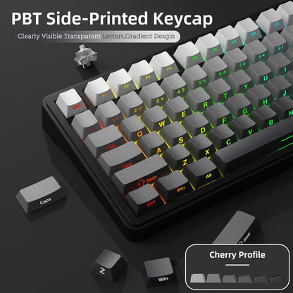 AJAZZ x Attack Shark X85 Mechanische Gaming-Tastatur - 75% kabellos RGB