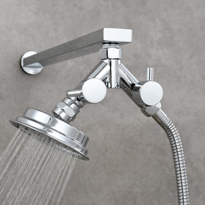 Tecmolog Umstellventil Dusche Messing 2-Wege Y-Verteiler 1/2 Zoll