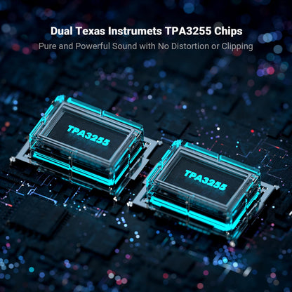 Fosi Audio BT30D Pro Bluetooth HiFi Verstärker 2.1 Kanal