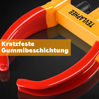 Tevlaphee Radkralle Parkkralle mit Sicherheitsschloss und 3 Schlüsseln