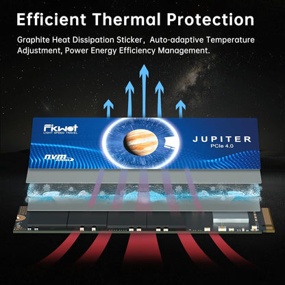 Fikwot FX991 M.2 NVMe SSD 4TB intern - PCIe Gen4