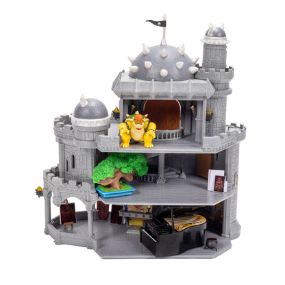 Super Mario Galaxy Bowser-Schloss-Spielset mit beweglicher Mini-Figur